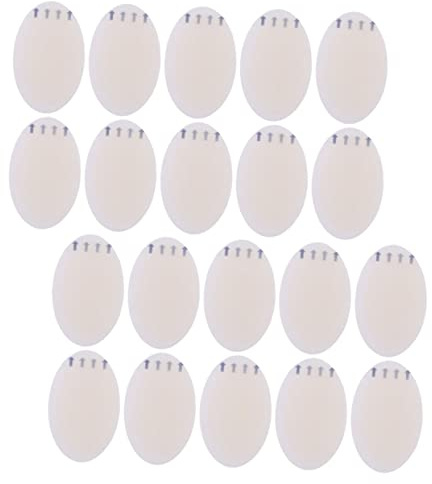 FRCOLOR 20stücke Gel Fersenpads Fersenblasenpolster Blasenpflaster für Schuhe Fersenpflaster Rutschfest Abriebfest Langlebig Blasenband Blasensicheres Pflaster