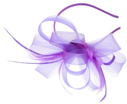 Healeved -stirnband Mit Schleife Für Damen Tea-party-kopfschmuck Fascinator Für Hochzeiten Und Alltag Dienstmädchen-stirnband Mit Haar-hoop-schleife