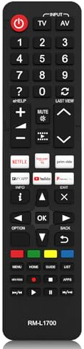 Replacement Panasonic TV Remote Control Universal Remote for Panasonic Viera Smart TV HD LCD LED Plasma TV with MY APP/VIERA Link