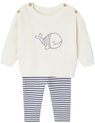 Vertbaudet Jungen Baby-Set: Pullover & Strickhose