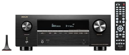 Denon AVR-X2900H 7.2 Channel AV Receiver, 95W x 7, Wi-Fi, Bluetooth
