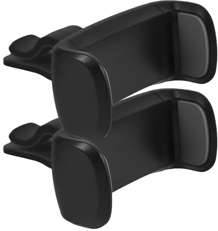 LOPUNER Support pour téléphone Portable Voiture 2pcs en Plastique avec Clip pour Prise Allume-Cigare, Rotation 360°, idéal pour Conduite et déplacement