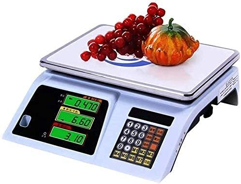 Bilancia da Cucina,Bilancia da Cucina Digitale Scala Digitale 30 kg capacità Ad Alta Precisione Scala Industriale Multifunzione della Scala Elettronica Digitale con Funzione Tare Zero (Color : B)