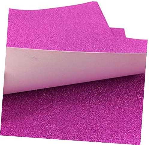 STOBOK 10 Stück Blätter Basteln Sie Glitzerkarton Sammelalbum Liefert Metallisch Schimmernder Karton Bastelpapier Goldenes Geschenkpapier Glitzerpapierkarte Stück Papier Mehrfarbig A4