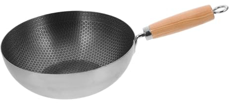 BIUDECO Wok A Nido Dape Padella Antiaderente Per Induzione Accessorio Per Pentole Da Barbecue E Fornelli