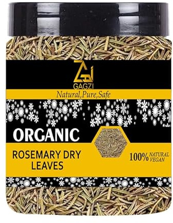 Natural Rosemary Dry Leaves 9 Oz / 255.15 Gram (Pack Of 1) - GAGZI