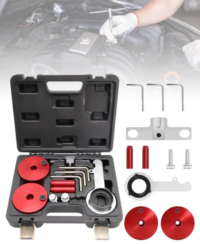 RUIZHI Kit de herramientas de correa dentada para Ford 2.0 EcoBlue, Transit S-Max TDCi para motor de coche, correa dentada 303-1637, 303-1643, 303-1650