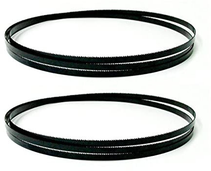 Bandsägeblatt， 2 Stück Carbon-Sägebänder, 2240 mm, Bandsägeblätter, 6,35 mm, 10 mm, 13 mm Breite, 6T, 14 TPI, Holzbearbeitung for 315/316/317/318(2240x13x0.5mm 6t)