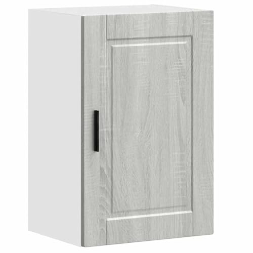 vidaXL Küchen-Hängeschrank Porto Grau Sonoma Holzwerkstoff