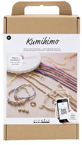 CREATIV DISCOUNT Starter Kreativ Set Kumihimo/Freundschaftsarmbänder