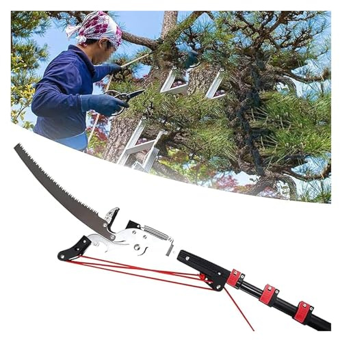 KEuLen Svettatoio Telescopico, Svettatoio a Pertica, Troncarami estensibili for segare e Tagliare(24FT)