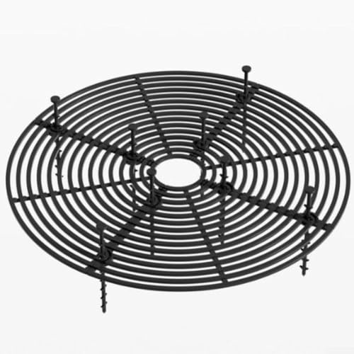 Lot de 4 couvre-sols pour pots de fleurs, protection efficace contre les facteurs environnementaux (noir)