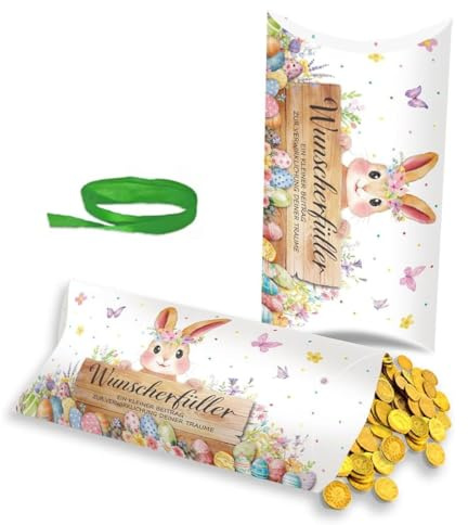 CFEWV Set di 12 Biglietti di Auguri di Pasqua, Delizioso Design a Tema Coniglietti e Uova Colorate, Pronti da Personalizzare, Per Festeggiare con Famiglia e Amici la Tradizionale Festa di Primavera