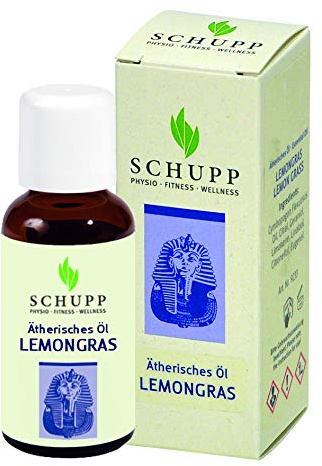 Schupp Ätherisches Öl Aromaöl 30 ml Fläschchen | Duftauswahl (Lemongras)