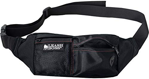 Leash Boss Leckerlibeutel für Hunde zum Training | Training Leckerlibeutel für Haustiertraining | Leckerlibeutel für Hundetraining | Tragbarer Futter-Snackbehälter für Haustiere | Bauchtasche Hüftgurt