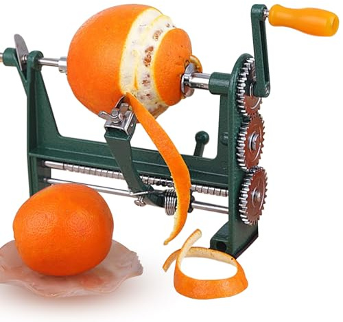 EVTSCAN Apple Peeler Stainless Steel Quick Peeling Wear Resistant Multifunction Pear Peeler for Orange Lemon Vegetables