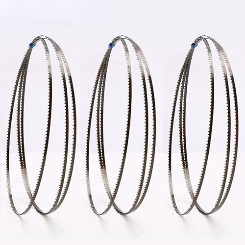 BomDog Bandsägeblätter, 3 Stück 3 Mm Mit 14 Tpi Sägeblättern, Schnittkurve, Holzbearbeitung, 1 Stück Bandsägeblatt/3 Pcs Length 1490Mm