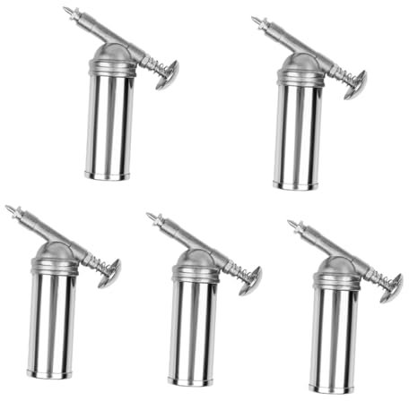 NIYANGLE 5 Pièces Mini graisseur Manuel pour à Graisse graisseur à Usage intensif buse d'huile Voiture diffuseur coupleurs de Graisse huileur de Graisse Manuel d'action Majeur Auto