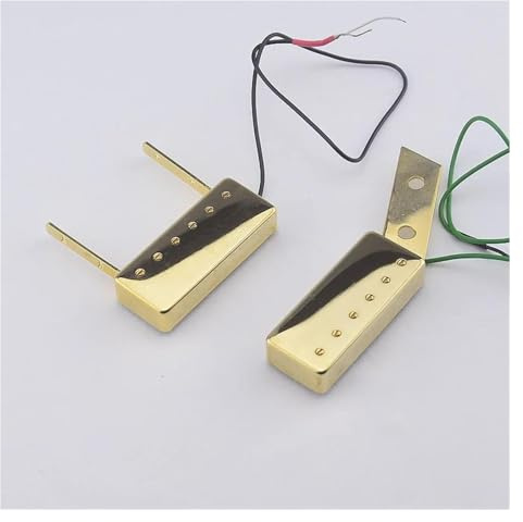 GHXAHOGSIG 1 Set Gitarre Floating Mini Humbucker Pickup Pickup passend für Ibanez GB10, Gold