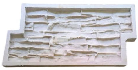 Stampo professionale per pietra Nevada per Colata effetto pietra roccia rivestimento murale gesso cemento, stampo per colata