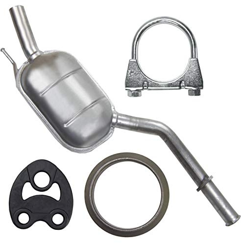 FERROZ Auspuff für Mercedes 200 200D 230 250 W124 T124 1984-1995 | Mitteltopf, Motoren: 2.0D -2.0 i -2.3 -2.5 D | Limousine, Kombi