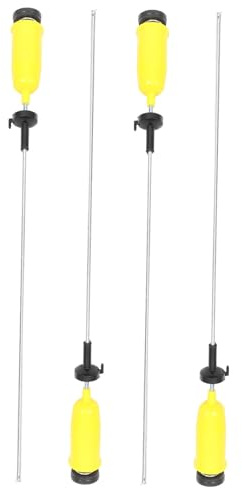 FUTUREORYY Varillas de Suspensión para Lavadora de Hierro y Plástico, 4 Piezas Ajustables de 48-60 Cm, Accesorio Práctico para Mejorar Rendimiento y Reducir Vibraciones Color Aleatorio