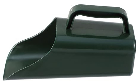 IWOWHERO Pala de Jardín de Plástico Multifuncional con Cesta Tamizadora para Filtrar Tierra Herramienta de Cultivo para Plantas Maceta y Suculentas Mango Ergonómico y Capacidad