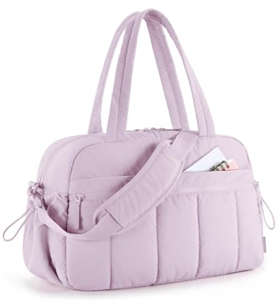 Bolsa de viaje Bagsmart para mujer, bolsa de fin de semana de 24 l, resistente al agua, bolsa de viaje, equipaje de mano, bolsa de gimnasio, bolsa clínica, bolsa de maternidad, bolsa de hospital con