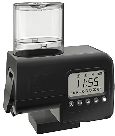JUWEL Aquarium 89010 SmartFeed - Futterautomat, Einheitsgröße, schwarz
