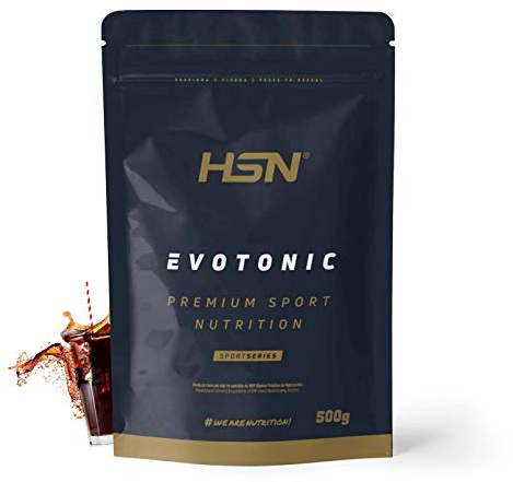HSN Evotonic Bebida Isotónica en Polvo con Sabor | Cola 500g | Cluster Dextrin™ + Palatinose™ + PeptoPro® + BCAAs | No Incluye Dosificador | No-GMO, Vegetariano, Sin Gluten
