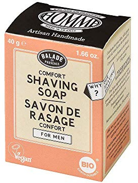 Balade en Provence Organic Shave Soap Bar | for Men | Citrus Scent | 40g
