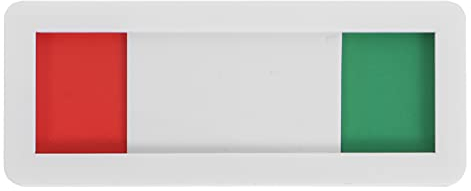 VILLCASE Open Closed Slider PrivatsphäRe Schild - Selbstklebendes Indikatorschild FüR BüRo Und Zuhause - 10 X 4 X0.5 Cm - Besetzt Schild Toilette Mit Schieber FüR Einfache Nutzung