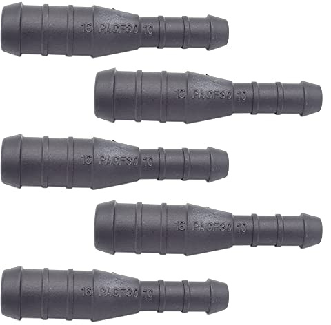 5 x YOU.S Original Schlauchverbinder Zwischenstück RGV Ø 16mm 10mm Gerade Form Reduzierer