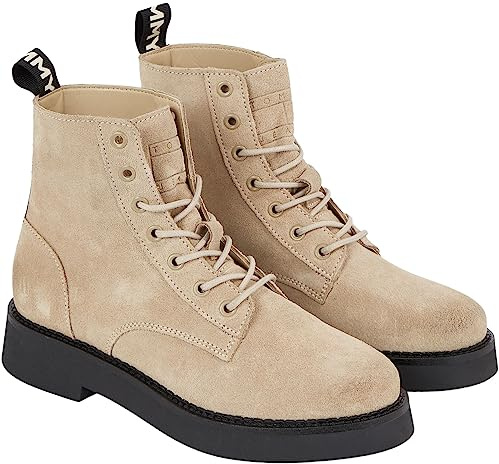Tommy Jeans Tjw Lace Up Boot Suede En0en02287 Bota MediaMujer