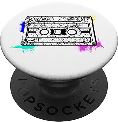 Kassettenfarbspray, Kassetten-Audiokassette PopSockets mit austauschbarem PopGrip