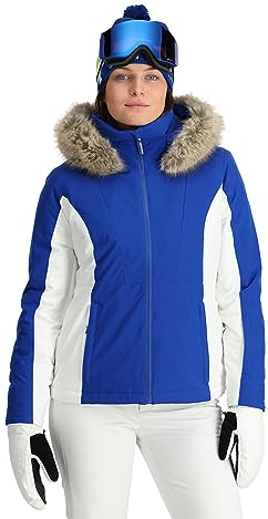 Spyder Damen Vida Insulated Skijacke, Blau (Electric Blue), 42