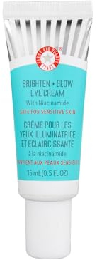 First Aid Beauty Brighten + Glow Eye Cream – Illuminating Eye Cream for Dark Circles + Puffiness – 15 mL