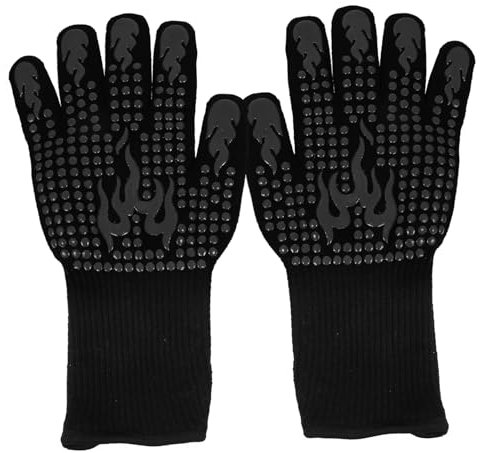 FUNOMOCYA Hitzebeständiger Küchenhandschuh Aus Silikon Ofenhandschuh Für Backen BBQ Und Outdoor-aktivitäten Mikrowellenhandschuh Als Backzubehör