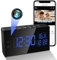 Nisanmoon Telecamera Spia WiFi 2.4/5G, HD 1080p Telecamera Nascosta, Sveglia Mini Telecamera WiFi, Telecamera Spia Nascosta con Visione Notturna, Rilevamento del Movimento, App Vista a Distanza