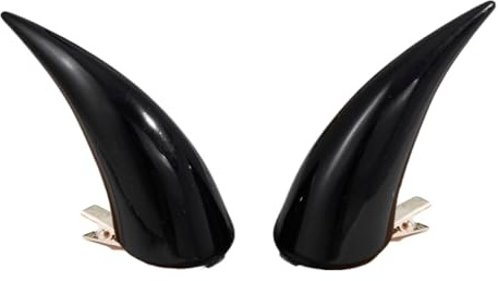 1 Paar Teufelshorn-Haarspange für Cosplay, Party, Halloween, Kostüm, Hörner, Haarnadel, Kopfbedeckung, Kopfbedeckung