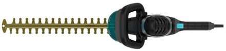 Cecotec Tagliasiepi Elettrico 61cm TitaniumSword 610 XL. 500W, Motore Brushless, Lame in Titanio, Rami fino 20mm, Lunghezza Taglio fino a 61cm, Impugnatura Rotante, Sistema di Accensione di Sicurezza