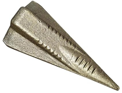 F Fityle Cuneo spaccalegna Manuale, Cuneo diamantato, Acciaio al Carbonio, Portatile, Resistente, in 4 direzioni, per Campeggio, Domestico, 3.5 Libbre