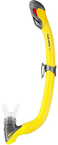 Aqua Speed Premium SCHNORCHEL für Kinder und Jugendliche | Silikon-Mundstück | Trockenschnorchel | Befestigungsclip