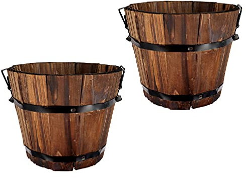 Cabilock Multifunktionaler Pflanzkübel Aus Holz Großer Pflanzkasten Für Die Innenhofdekoration