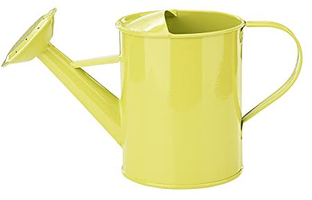 NZXVSE Regadera de metal, regadera vintage de hierro de 600 ml, regadera de jardín, regadera de hierro, herramienta de ducha de plantas para plantas de interior y exterior, verde