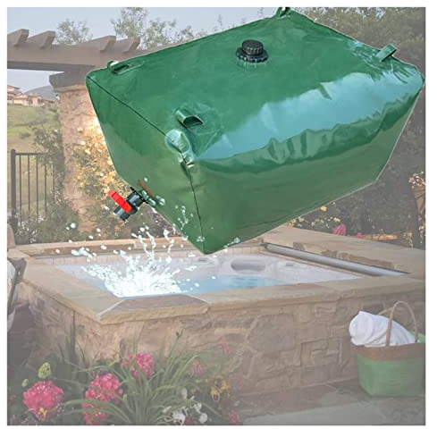 Wassersack Beutel Wasserbehälter Träger Badewanne Wasserspeicher Blase - 240L-6000L Wassertank für Lastwagen Anhänger Sommer Pflanzen Dürreresistente Landwirtschaftliche Bewässerung, Wasservorratsbehä