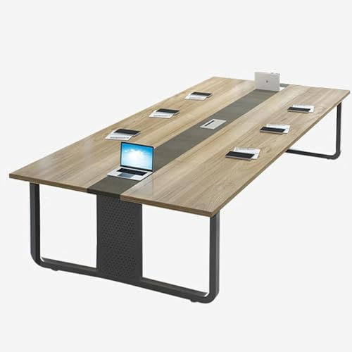 Konferenztisch für 4 Personen, Doppel-Finish, für Zuhause, Büro, kleine Räume, Executive, Seminar, Training, 159,8 cm