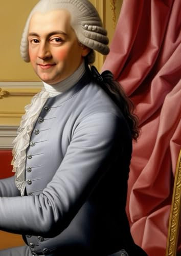 Notenheft: DIN A4 - 100 Seiten - Blanko Notenheft - Große Lineatur - Musik Schreibheft - Wolfgang Amadeus Mozart