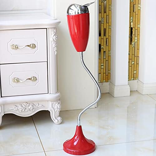VAYEODEYU Aschenbecher für draußen, Aschenbecher for draußen, Standaschenbecher for drinnen, Verstellbarer Standaschenbecher, Zigarettenstummelbehälter for draußen und drinnen, Hoher Standaschenbecher
