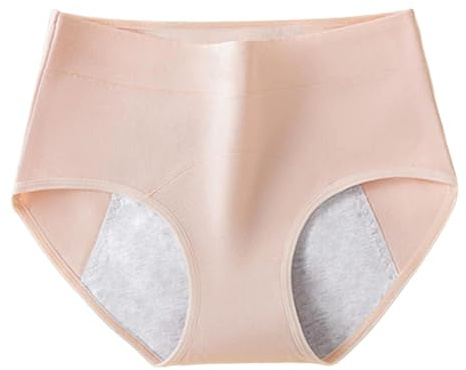 Générique Culotte D'incontinence Urinaire, Anti-fuites Physiologique en Coton de Protection, Lavable avec Zone Absorbante Anti-Fuite pour Femme